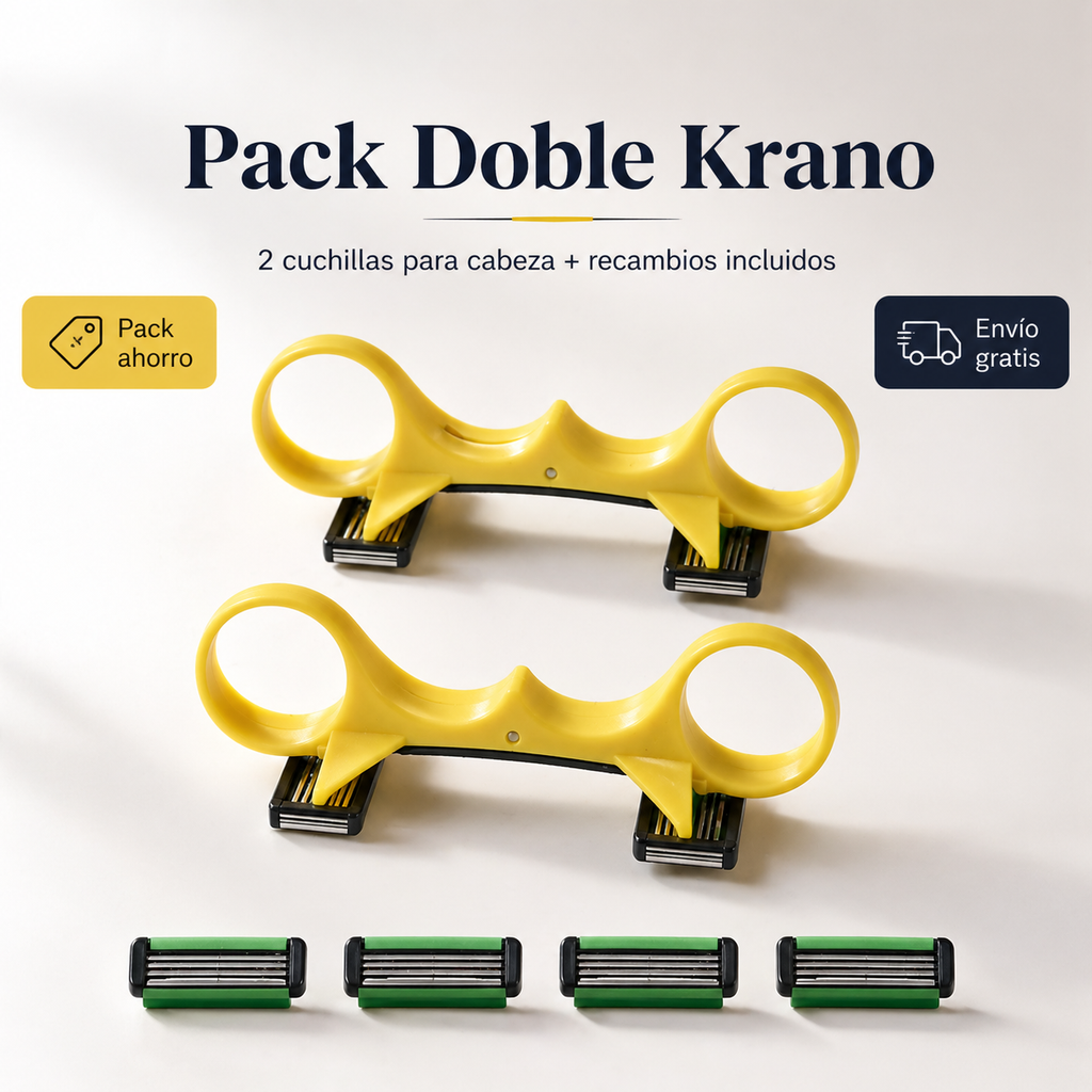 Pack Doble Krano + 8 cabezales