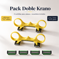 Pack Doble Krano + 8 cabezales