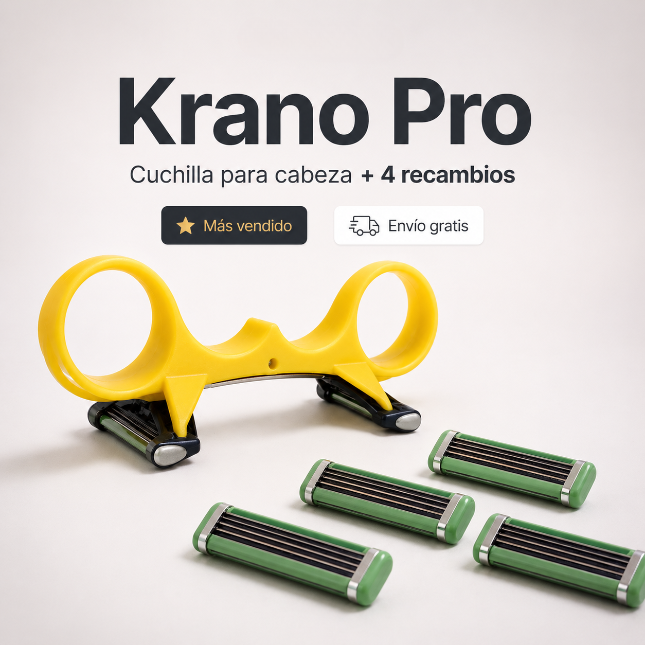 Krano Pro + 6 cabezales