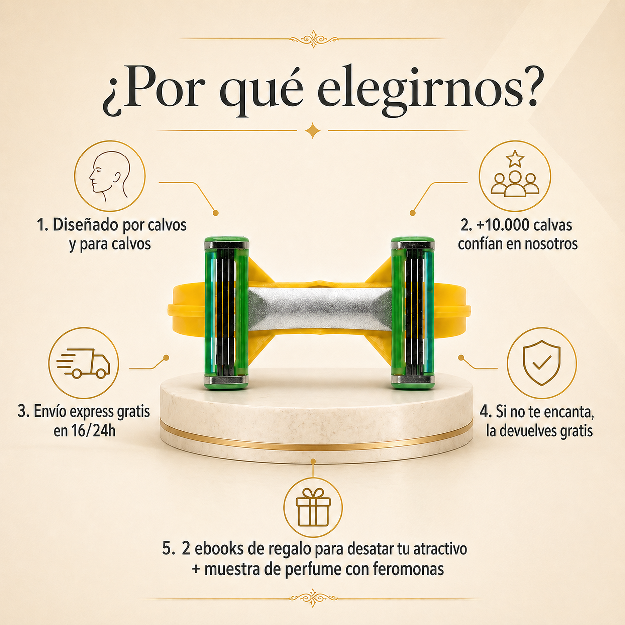 Krano Starter + 4 cabezales