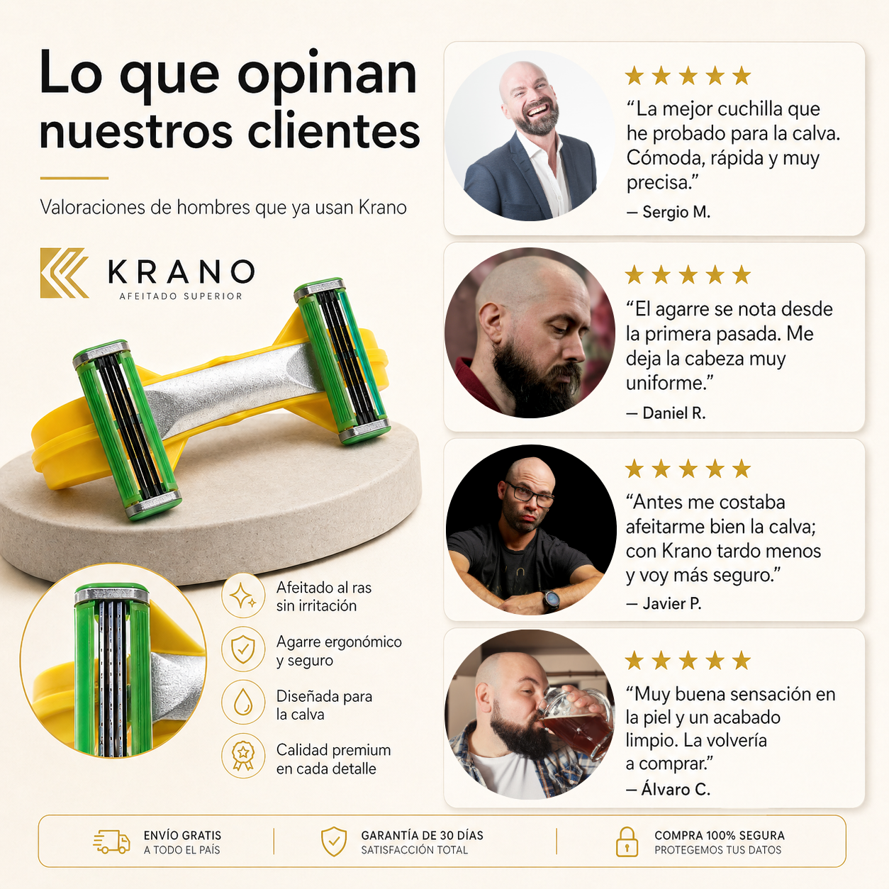 Krano Starter + 4 cabezales